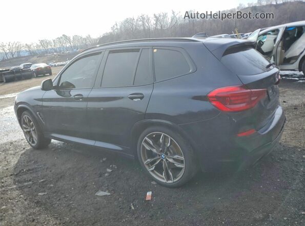 5UXTS3C52J0Y98746 2018 BMW X3 Синий Задняя левая четверть