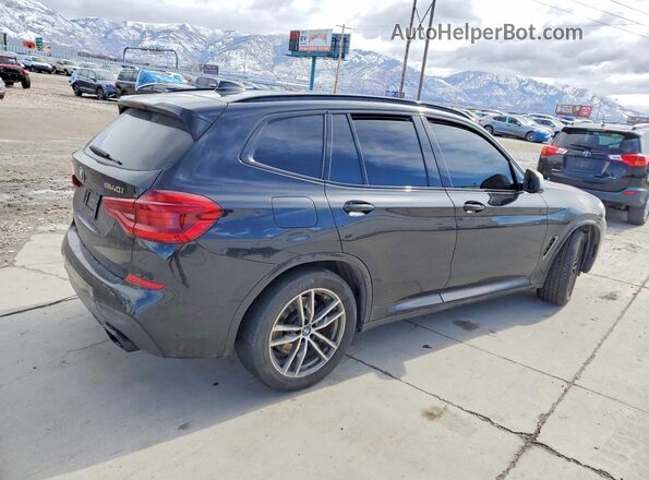 5UXTS3C58J0Y94717 2018 BMW X3 Черный Задняя правая четверть