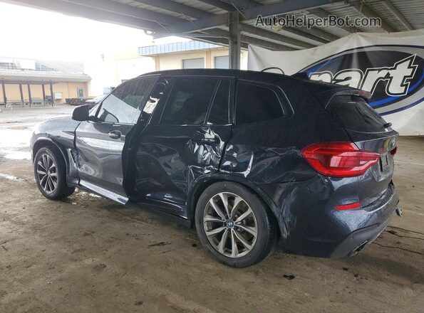 5UXTS3C5XJ0Y98526 2018 BMW X3 Черный Задняя левая четверть