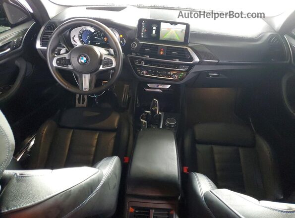 5UXTS3C5XJ0Y98526 2018 BMW X3 Черный Вид панели приборов