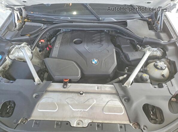 5UXTY3C00M9E86766 2021 BMW X3 Белый Вид подкапотного пространства