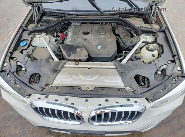 5UXTY3C01M9E68728 2021 BMW X3 Белый Вид подкапотного пространства