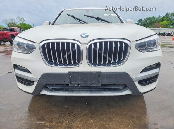 5UXTY3C01M9E68728 2021 BMW X3 Белый Вид спереди