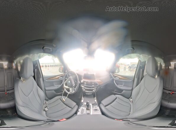 5UXTY3C01M9E68728 2021 BMW X3 Белый Панорамный вид салона 360°