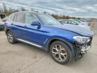 2020 Bmw X3 Sdrive30i Blue vin: 5UXTY3C02L9C73719