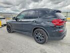 2021 Bmw X3 Sdrive30i Black vin: 5UXTY3C02M9F26359