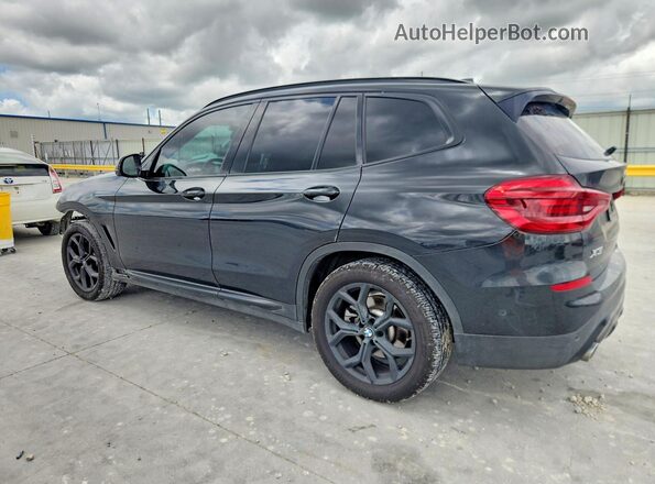 5UXTY3C02M9F26359 2021 BMW X3 Black Tył lewy