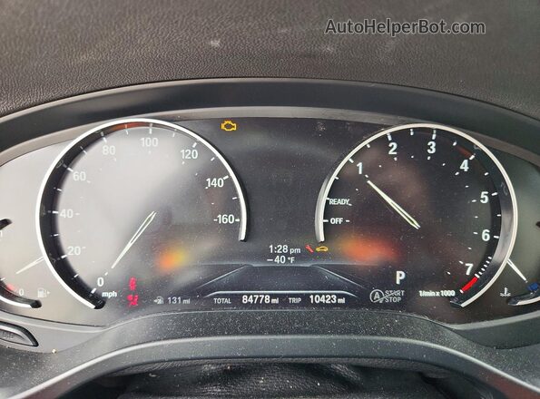 5UXTY3C03L9C30622 2020 BMW X3 Белый Вид щитка приборов