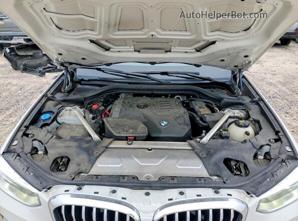 5UXTY3C03M9D81820 2021 BMW X3 Белый Вид подкапотного пространства