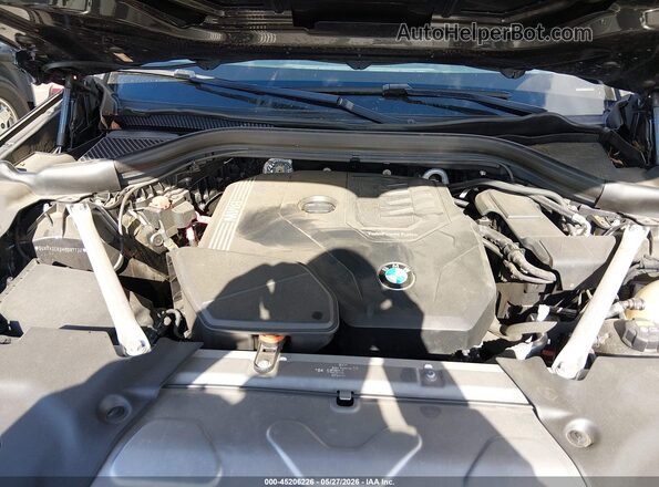 5UXTY3C03M9D87732 2021 BMW X3 Серый Вид сзади