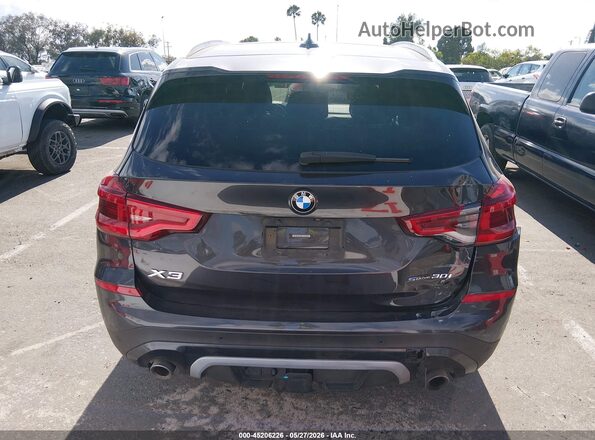 5UXTY3C03M9D87732 2021 BMW X3 Серый 