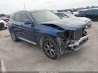 2021 Bmw X3 Sdrive30i Blue vin: 5UXTY3C03M9H85068