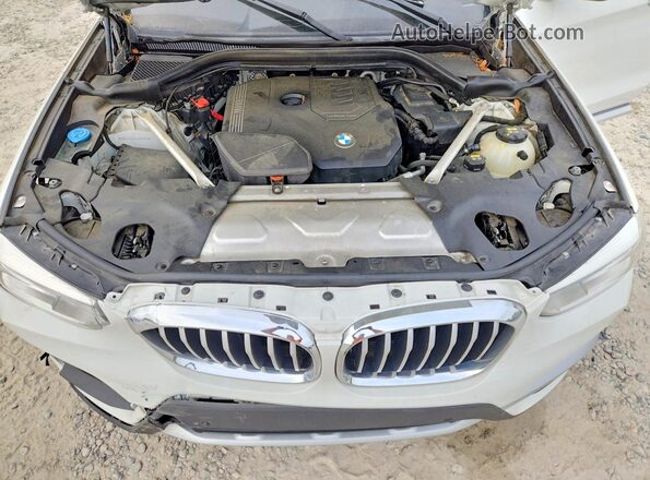 5UXTY3C04LLU69693 2020 BMW X3 White Widok komory silnika