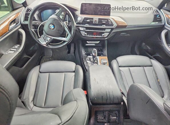 5UXTY3C04LLU69693 2020 BMW X3 White Widok deski rozdzielczej