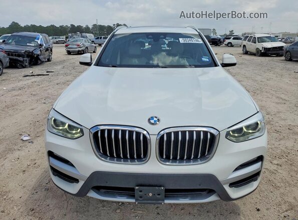 5UXTY3C04M9H13098 2021 BMW X3 Белый Вид спереди