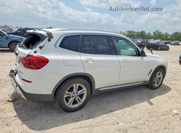 5UXTY3C04M9H13098 2021 BMW X3 Белый Задняя правая четверть