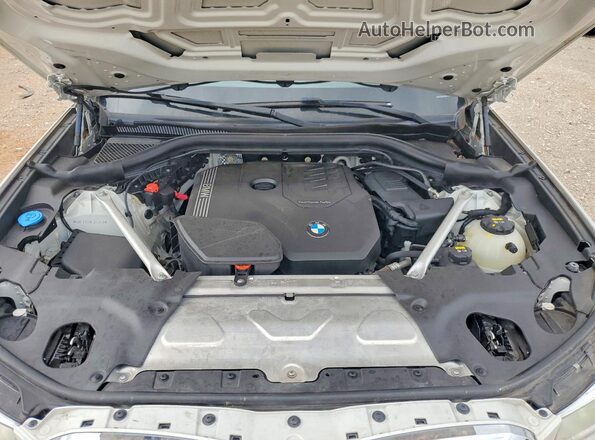 5UXTY3C06LLE55460 2020 BMW X3 White Вид підкапотного простору