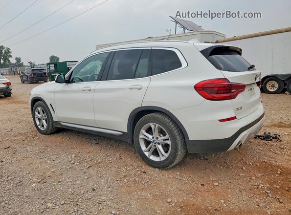 5UXTY3C06LLE55460 2020 BMW X3 White Задня ліва чверть