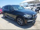 2021 Bmw X3 Sdrive30i Black vin: 5UXTY3C06M9E29715