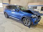 2020 Bmw X3 Sdrive30i Blue vin: 5UXTY3C07L9D65117