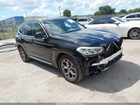 2021 Bmw X3 Sdrive30i Black vin: 5UXTY3C08M9F36815