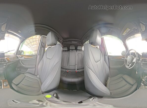 5UXTY3C0XLLU69696 2020 BMW X3 Black Вид наклейки з VIN-кодом