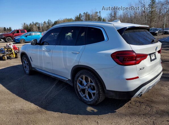 5UXTY5C00L9C32744 2020 BMW X3 Белый Задняя левая четверть
