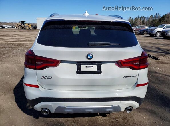 5UXTY5C00L9C32744 2020 BMW X3 Белый Вид сзади
