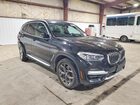 2021 Bmw X3 Xdrive30i Black vin: 5UXTY5C00M9E39636