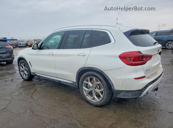 5UXTY5C00M9G25998 2021 BMW X3 White Задня ліва чверть