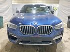 2021 Bmw X3 Xdrive30i Blue vin: 5UXTY5C01M9G36606
