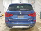 2021 Bmw X3 Xdrive30i Blue vin: 5UXTY5C01M9G36606