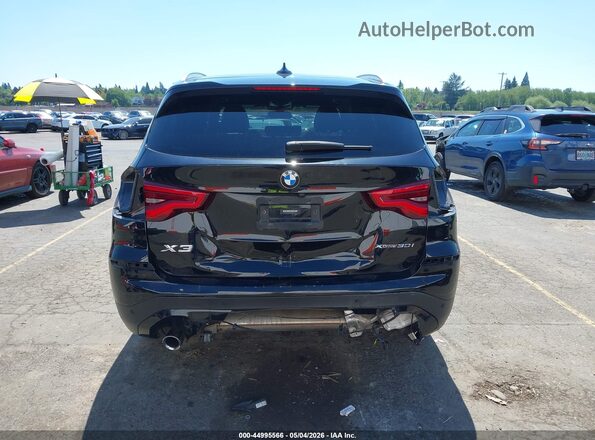 5UXTY5C02M9E41839 2021 BMW X3 Черный 