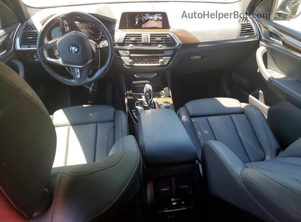 5UXTY5C03L9B91784 2020 BMW X3 Black Vista del salpicadero