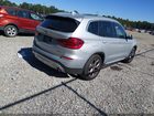 2021 Bmw X3 Xdrive30i Silver vin: 5UXTY5C04M9G21307