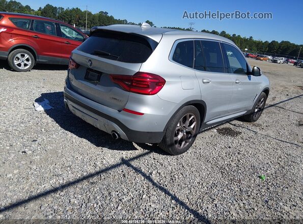 5UXTY5C04M9G21307 2021 BMW X3 Silver Tył prawy