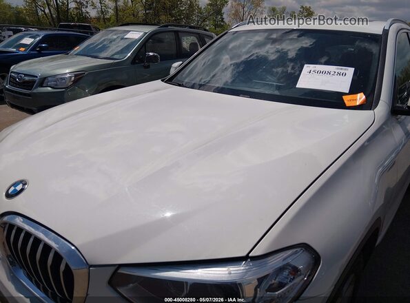 5UXTY5C05L9B53554 2020 BMW X3 Белый Вид спереди