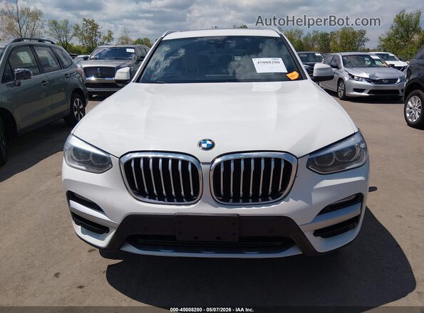 5UXTY5C05L9B53554 2020 BMW X3 Белый Вид щитка приборов