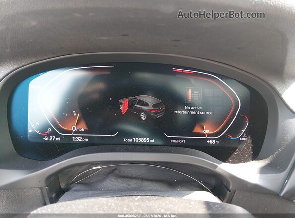 5UXTY5C05L9B53554 2020 BMW X3 Белый Вид задних сидений