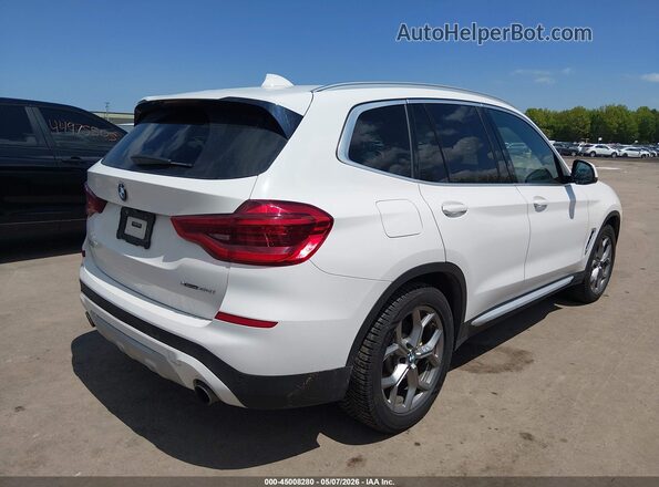 5UXTY5C05L9B53554 2020 BMW X3 Белый Задняя правая четверть