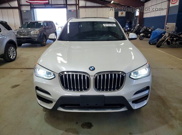 5UXTY5C05LLT34136 2020 BMW X3 Белый Вид спереди
