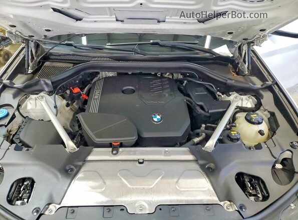 5UXTY5C05LLT34136 2020 BMW X3 Белый Вид подкапотного пространства