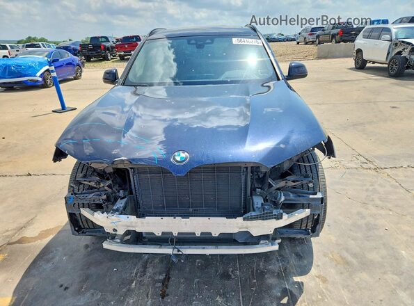 5UXTY5C07L9C15102 2020 BMW X3 Black Widok z przodu