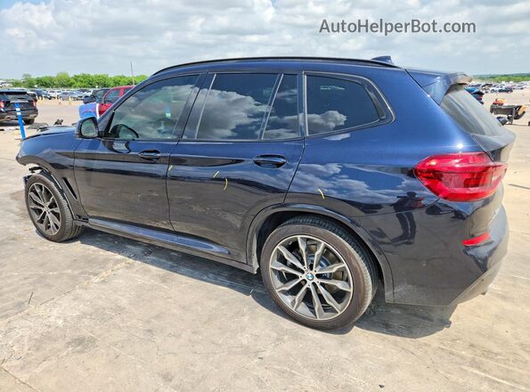 5UXTY5C07L9C15102 2020 BMW X3 Black Tył lewy