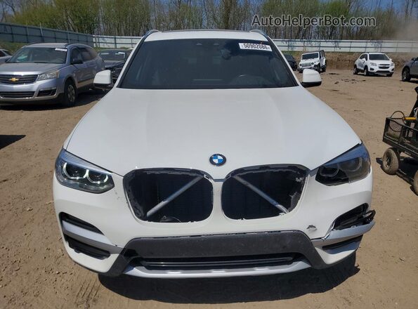 5UXTY5C07M9G01245 2021 BMW X3 Белый Вид спереди