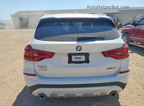 5UXTY5C07M9G01245 2021 BMW X3 Белый Вид сзади