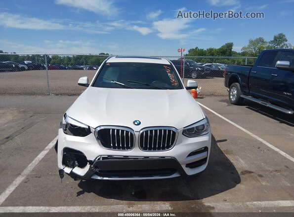 5UXTY5C07M9H42865 2021 BMW X3 Белый Вид щитка приборов