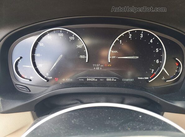 5UXTY5C08L9C30384 2020 BMW X3 Blue Вид щитка приладів