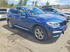2020 Bmw X3 Xdrive30i Blue vin: 5UXTY5C08L9C30384