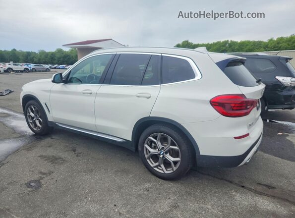 5UXTY5C09LLT38156 2020 BMW X3 Белый Задняя левая четверть
